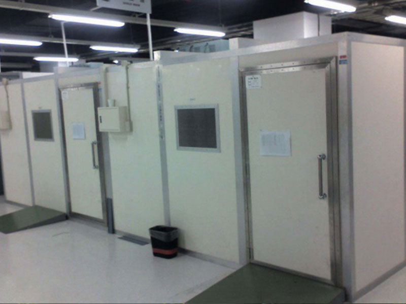 寬頻帶隔音室 室內噪聲≥95dB(A)，室外≤60dB(A)